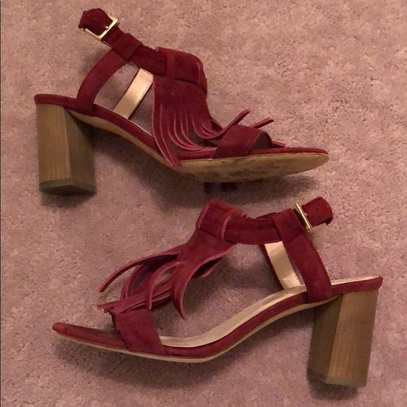 kate spade Shoes - Kate Spade Heels with Fringe